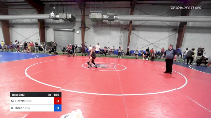 87 lbs Final - Michael Gorrell, Scorpions vs River Hibler, Jersey 74