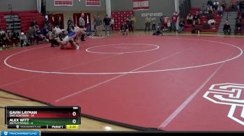 184 lbs Finals (2 Team) - Alex Witt, UW Platteville vs Gavin Layman, Ohio Northern