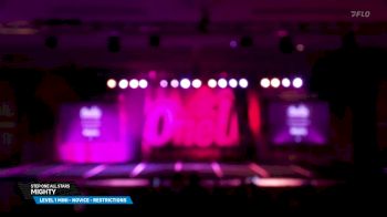 Step One All Stars - Mighty [2025 L1 Mini - Novice - Restrictions Day 1] 2025 One Up Grand Nationals