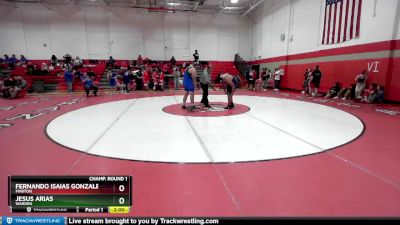 285 lbs Champ. Round 1 - Fernando Isaias Gonzalez, Mabton vs Jesus Arias, Warden