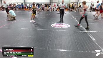 76 lbs Round 1 (6 Team) - Luke Smith, Team Palmetto vs Jonathan Benavides, Florida Scorpions