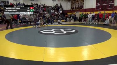 113 lbs Quarterfinal - Liam Mcgettigan, Lake Highland Prep vs Turner Ross, Edmond North