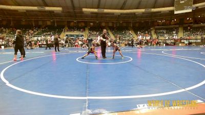 70 lbs Consolation - Cooper Nicholson, Palmyra Youth Wrestling Club vs Mace `The Mauler` Wait, Terminator Wrestling Academy