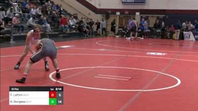 157 lbs Rr Rnd 1 - Felix Lettini, Sacred Heart vs Kaleb Burgess, Buffalo