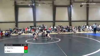 81 lbs Semifinal - Cooper Mcarthur, Teknique Wrestling vs Christopher Metz, Teknique Wrestling