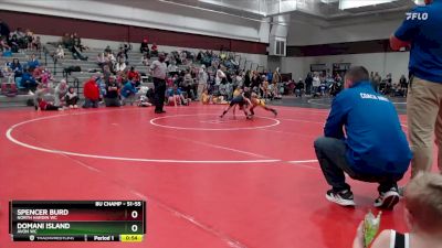 51-55 lbs Round 3 - Domani Island, Avon WC vs Spencer Burd, North Hardin WC