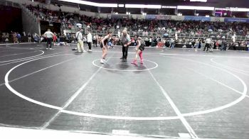 106 lbs Round Of 16 - Laken Little, South Central Punishers vs Zahra Hiteshew, Hooligans Wr Ac