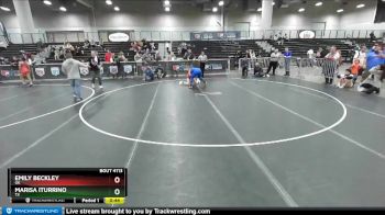 110 lbs Cons. Semi - Emily Beckley, OK vs Marisa Iturrino, TX