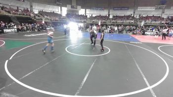 81 lbs Quarterfinal - Maylea Watkins-beeler, Wolfpack vs Declan Hammonds, Colorado Regulators WC