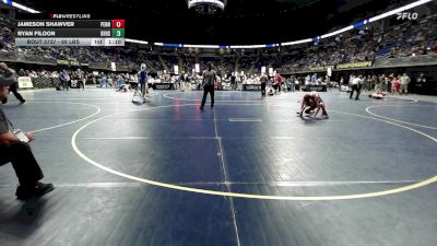 89 lbs Consy 2 - Jameson Shawver, Penns Valley vs Ryan Filoon, Bensalem