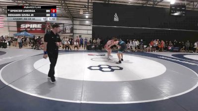125 kg Champ. Rd Of 64 - Spencer Lanosga, Navy Wrestling Club vs Benjamin Szuba Jr, Southwest Wrestling Club