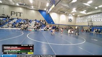 56-59 lbs Round 2 - Dominic Collins, Sanderson Wrestling Academy vs Carson Garretson, Fremont Wrestling Club