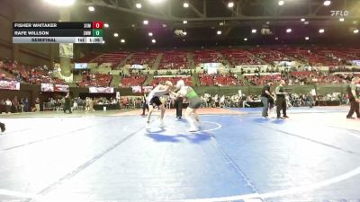 151 lbs Semifinal - Rafe Willson, MILES CITY WRESTLING CLUB vs Fisher Whitaker, Ruis Wrestling