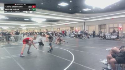 113 lbs Consi Of 8 #2 - Jantz Greenhalgh, Champions WC vs Braiden Foster, No Team
