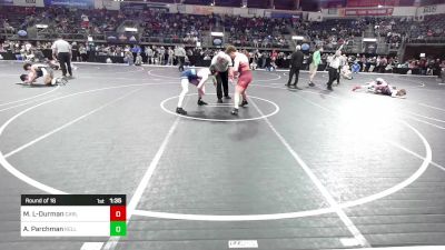 163 lbs Round Of 16 - Marcus Lopez-Durman, Carl Junction Takedown Club vs Aj Parchman, Keller