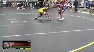 138 lbs Quarterfinal - Carter Nix, DeMatha Catholic vs Jason Wright, St. Frances Academy