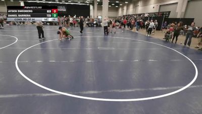132 lbs Cons. Rd Of 64 - Ayden Swedberg, Moyer Elite Wrestling vs Daniel Barrera, Texas