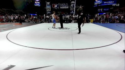 157 lbs Rnd Of 64 - Isaac Padilla, CA vs Kade Abbey, NE