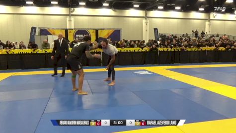 Rafael Azevedo Lang vs Abraao Amorim Magalhaes 2024 World IBJJF Jiu-Jitsu No-Gi Championship