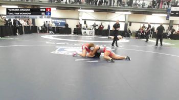 152 lbs Semifinal - Ciyanna Okocha, Wyoming Sem vs Aaliyah Morrow, Bellport