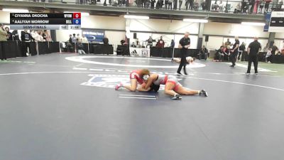 152 lbs Semifinal - Ciyanna Okocha, Wyoming Sem vs Aaliyah Morrow, Bellport
