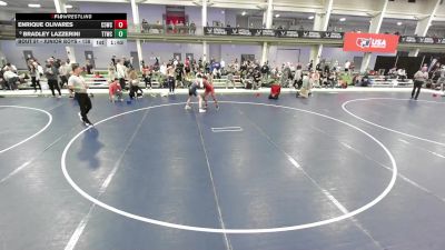 Junior Boys - 138 lbs Champ. Round 1 - Bradley Lazzerini, Team Tulsa Wrestling Club vs Enrique Olivares, Category 5 Wrestling Club