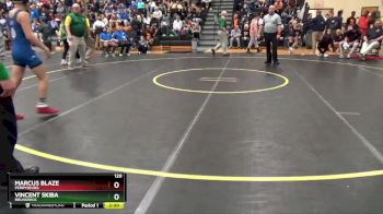 120 lbs Quarterfinal - Marcus Blaze, Perrysburg vs Vincent Skiba, Brunswick