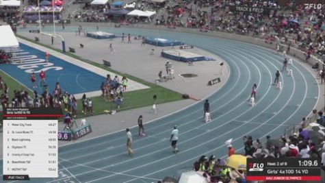 2026 AAU Junior Olympic Games - Youth Girls' 4x100m Relay, Semi-Finals 3 - Age 14