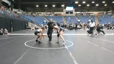 145 lbs Cons. Round 2 - Maddie O`Brien, Baker University vs Rilee Phillips, Carl Albert