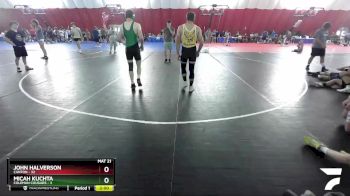 157 lbs Round 2 (16 Team) - John Halverson, Canton vs Micah Kuchta, Coleman Cougars