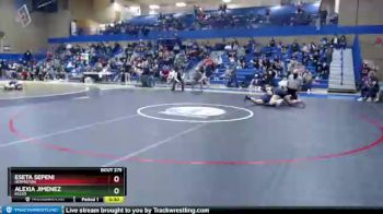 190 lbs Cons. Round 3 - Alexia Jimenez, Kelso vs Eseta Sepeni, Hermiston