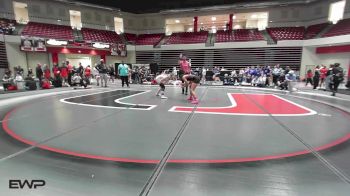 130 lbs Consolation - Liyah Tennial, Tulsa Union Girls vs Taylor Wilson, Bartlesville High School Girls