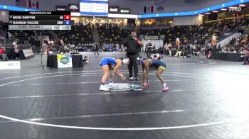 131 lbs Cons. Round 1 - Moni Griffin, Augustana (IL) vs Hannah Palise, Grand Valley State