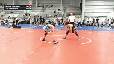 113 lbs Rr Rnd 3 - Anthony Sateriale, MetroWest United Young Bucks - HSB vs Alex Moskowitz, GAWC - HSB