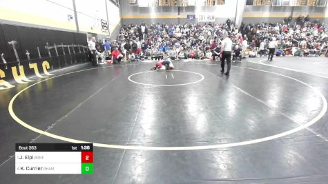 126 lbs Semifinal - Jake Elpi, Branford vs Kyle Currier, RHAM