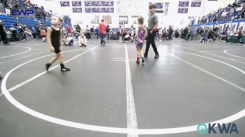 49 lbs Rr Rnd 1 - Aniston Mills, Keystone Wrestling Club vs Annie Raper, Tecumseh Youth Wrestling