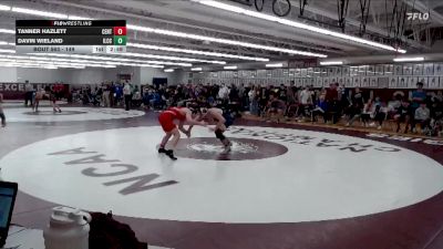 149 lbs Cons. Round 2 - Davin Wieland, Iowa Lakes CC vs Tanner Hazlett, Central