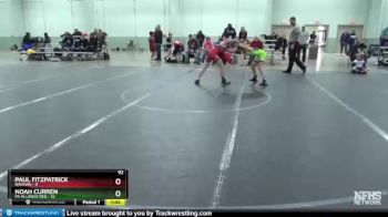 92 lbs Round 1 (8 Team) - Paul Fitzpatrick, Nauman vs Noah Curren, PA Alliance Red