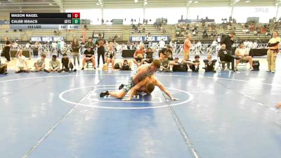 154 lbs 5th Place - Mason Nagel, OHIO GOLD - MS vs Caleb Issacs, Team Gotcha - MS