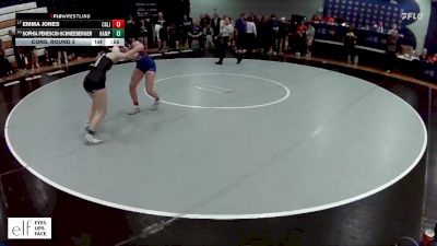 125 lbs. Cons. Round 2 - Sophia Peneschi-Schneeberger, Hampshire vs Emma Jones, California