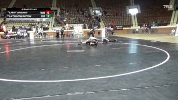 1A-4A 190 Cons. Round 2 - Larry Armand, Walter Wellborn vs La`quintin Patton, Fultondale