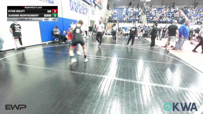 120 lbs Consi Of 4 - Kyus Eulitt, Raw Wrestling Club vs Xander Montgomery, Skiatook Youth Wrestling