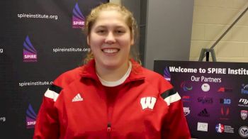 Wisconsin's Kelsey Card pulls of the WT:SP double