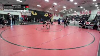 105 lbs Cons. Round 2 - Sarah Hoble, La Mirada vs Camila Robles Alcazar, Colony