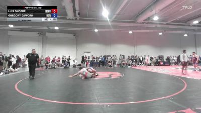 Masters B FS - 100 lbs Quarters - Luis Onofre, Mad Cow Wrestling Club vs Gregory Gifford, Nevada