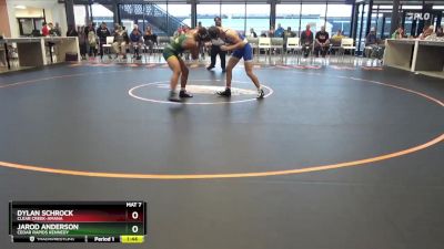 JV-17 lbs Round 1 - Jarod Anderson, Cedar Rapids Kennedy vs Dylan Schrock, Clear Creek-Amana