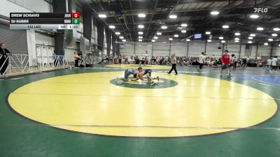 132 lbs Rr Rnd 1 - Drew Schiavo, Journeymen Blue - HSB vs DJ Suber, Winn Dixie - HSB