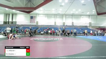 160 lbs Quarterfinal - Jacob Weaver, Rossville vs Matthew Staples, Midwest Rtc