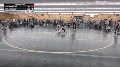 66 lbs Consi Of 8 #2 - Jack Hamilton, Oneonta vs Jett Swanick, Hawley