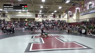 JV-4 lbs Quarterfinal - Emma Arnold, Cedar Rapids Kennedy vs Meadow Glew, Vinton-Shellsburg